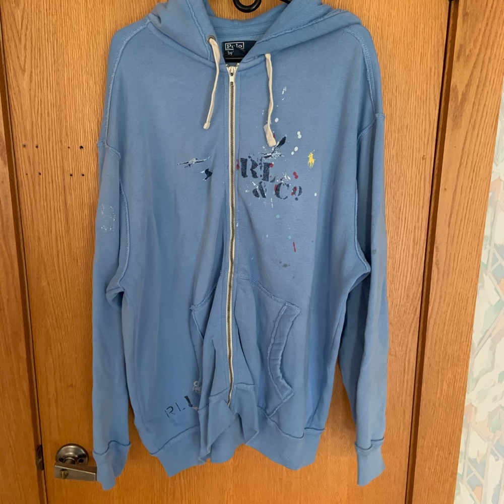 Polo zipper hoodie